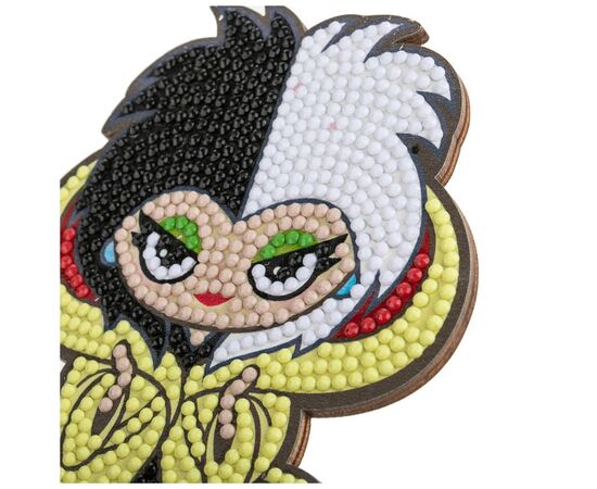 Набір для творчості Crystal Art Круелла (CAFGR-DNY011), зображення 5 Набір для творчості Crystal Art Круелла (CAFGR-DNY011), зображення 5