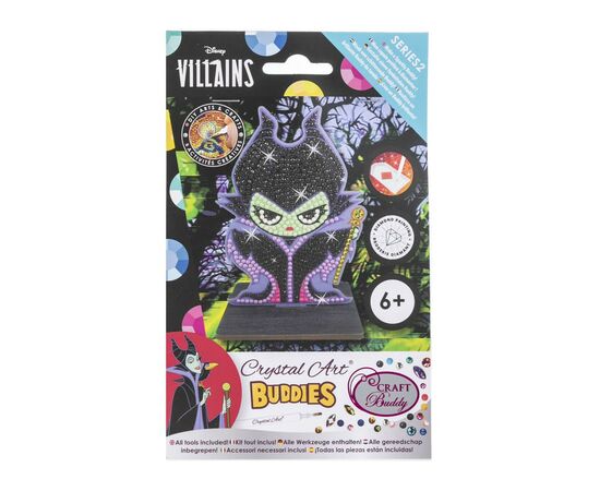 Набор для творчества Crystal Art Малифисента (CAFGR-DNY010), изображение 8 Набор для творчества Crystal Art Малифисента (CAFGR-DNY010), изображение 8