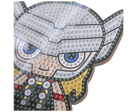 Набор для творчества Crystal Art Тор (CAFGR-MCU009), изображение 5 Набор для творчества Crystal Art Тор (CAFGR-MCU009), изображение 5