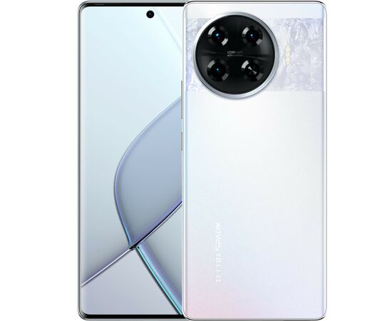 Мобільний телефон Tecno KJ7 (Spark 20 Pro+ 8/256Gb) Lunar Frost (4894947019128)