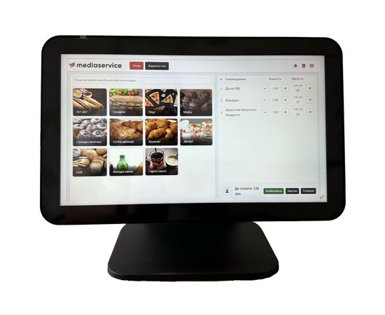 POS-терминал Detaik Celeron J6142/Gb/SSD128Gb/6xUSB/3xRS232/1920*1080 (DTK- POS1568-J6412)