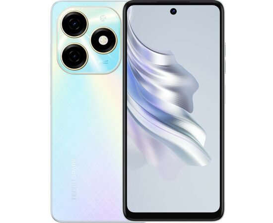 Мобільний телефон Tecno KJ5n (Spark 20 8/128Gb) Cyber White (4894947013522)