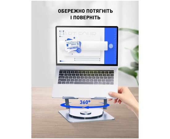 Подставка для ноутбука DYXON FIX COOLING 3 Silver (DXNLSFC3S), изображение 5 Подставка для ноутбука DYXON FIX COOLING 3 Silver (DXNLSFC3S), изображение 5
