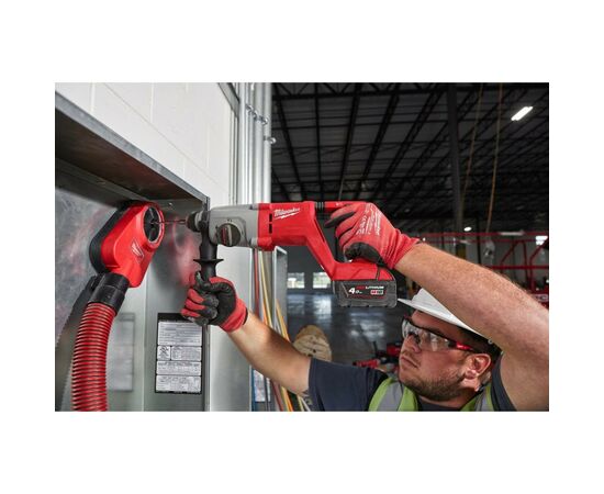 Перфоратор Milwaukee M18 BLHACD26-0, SDS PLUS 2,6 Дж, 3 режима (без АКБ и ЗУ) (4933492483), изображение 9 Перфоратор Milwaukee M18 BLHACD26-0, SDS PLUS 2,6 Дж, 3 режима (без АКБ и ЗУ) (4933492483), изображение 9