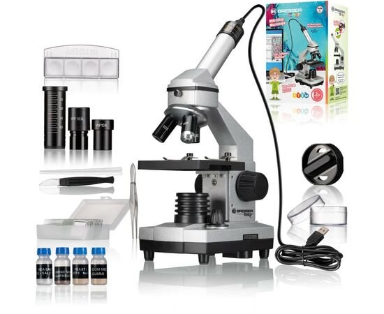 Микроскоп Bresser Junior 40x-1024x USB HD Camera (8855001) (930587), изображение 7 Микроскоп Bresser Junior 40x-1024x USB HD Camera (8855001) (930587), изображение 7