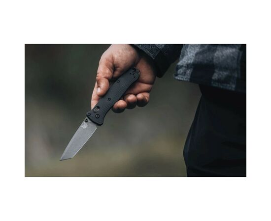 Нож Benchmade Bailout Crater Black (537GY-03), изображение 11 Нож Benchmade Bailout Crater Black (537GY-03), изображение 11