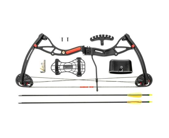 Лук Poe Lang Buster Split Limbs 15-29 LBS Black (CO-034B), изображение 5 Лук Poe Lang Buster Split Limbs 15-29 LBS Black (CO-034B), изображение 5
