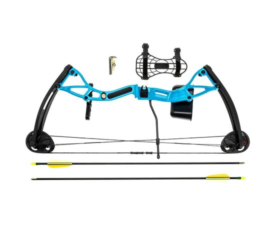 Лук Poe Lang Buster Split Limbs 15-29 LBS Blue (CO-034U), изображение 5 Лук Poe Lang Buster Split Limbs 15-29 LBS Blue (CO-034U), изображение 5