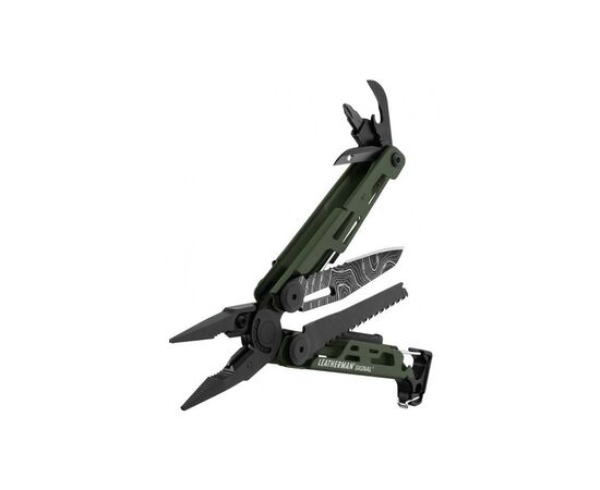 Мультитул Leatherman Signal Green Topo (832692), изображение 3 Мультитул Leatherman Signal Green Topo (832692), изображение 3