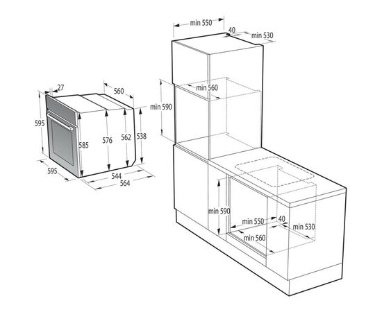 Духовой шкаф Gorenje BOS67371SYB, изображение 9 Духовой шкаф Gorenje BOS67371SYB, изображение 9