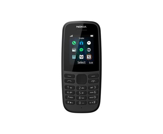 Мобильный телефон Nokia 105 DS 2019 Black (16KIGB01A01)