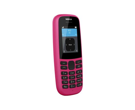 Мобільний телефон Nokia 105 DS 2019 Pink (16KIGP01A01), зображення 3 Мобільний телефон Nokia 105 DS 2019 Pink (16KIGP01A01), зображення 3