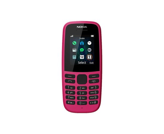 Мобильный телефон Nokia 105 DS 2019 Pink (16KIGP01A01)