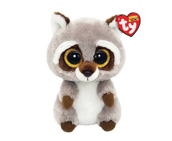 Мягкая игрушка Ty Beanie Boos Енот OAKIE 15 см (36375)