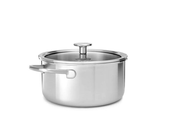 Кастрюля KitchenAid MSS 20 см 3,1 л (CC003259-001), изображение 2 Кастрюля KitchenAid MSS 20 см 3,1 л (CC003259-001), изображение 2