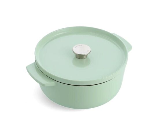 Кастрюля KitchenAid чавунна з кришкою 3,3 л Фісташкова (CC007433-001)