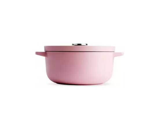 Кастрюля KitchenAid чавунна з кришкою 3,3 л Суха троянда (CC007430-001), изображение 2 Кастрюля KitchenAid чавунна з кришкою 3,3 л Суха троянда (CC007430-001), изображение 2