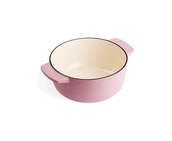 Кастрюля KitchenAid чавунна з кришкою 3,3 л Суха троянда (CC007430-001), изображение 4 Кастрюля KitchenAid чавунна з кришкою 3,3 л Суха троянда (CC007430-001), изображение 4