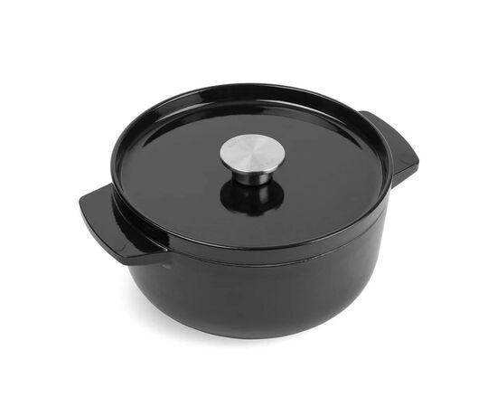 Кастрюля KitchenAid чавунна з кришкою 3,3 л Чорна (CC006058-001)