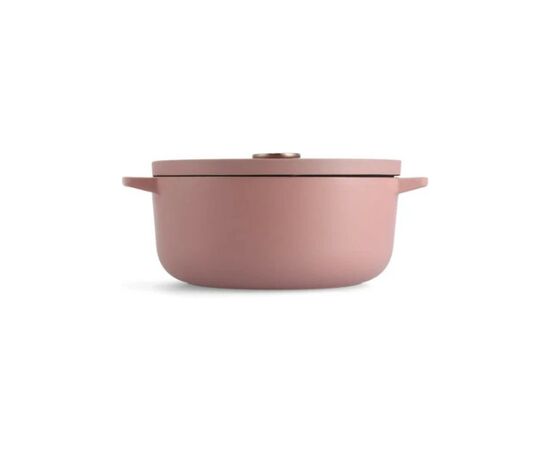 Кастрюля KitchenAid чавунна з кришкою 5,2 л Суха троянда (CC007431-001), изображение 2 Кастрюля KitchenAid чавунна з кришкою 5,2 л Суха троянда (CC007431-001), изображение 2