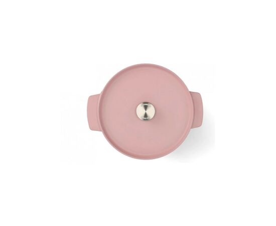 Кастрюля KitchenAid чавунна з кришкою 5,2 л Суха троянда (CC007431-001), изображение 3 Кастрюля KitchenAid чавунна з кришкою 5,2 л Суха троянда (CC007431-001), изображение 3