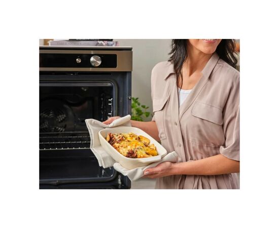 Форма для выпечки KitchenAid з кришкою керамогранітна 1,9 л Кремова (CC006107-001), изображение 6 Форма для выпечки KitchenAid з кришкою керамогранітна 1,9 л Кремова (CC006107-001), изображение 6