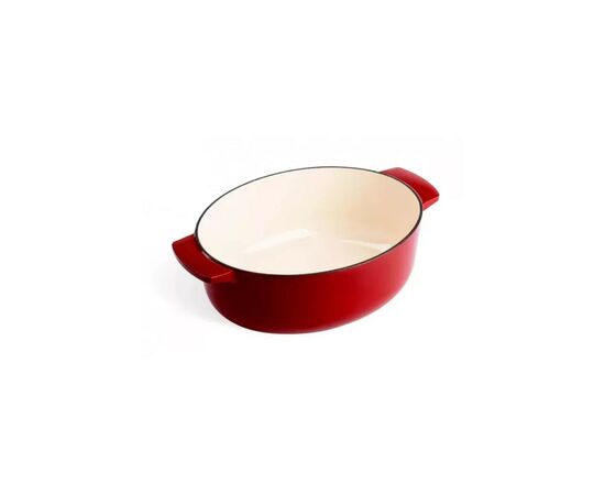 Гусятница KitchenAid Cast Iron 30 см 5,6 л Червона (CC006063-001), изображение 4 Гусятница KitchenAid Cast Iron 30 см 5,6 л Червона (CC006063-001), изображение 4