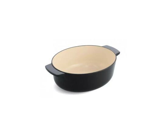 Гусятница KitchenAid Cast Iron 30 см 5,6 л Чорна (CC006064-001), изображение 4 Гусятница KitchenAid Cast Iron 30 см 5,6 л Чорна (CC006064-001), изображение 4