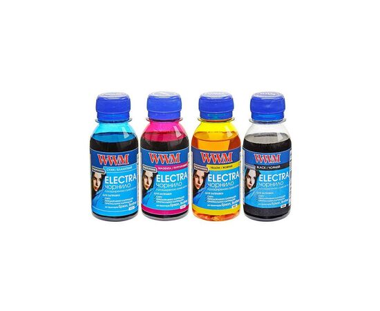 Чорнило WWM EPSON ELECTRA В/C/M/Y SET (ELECTR.SET42/ SET.4-2/ SET-2)
