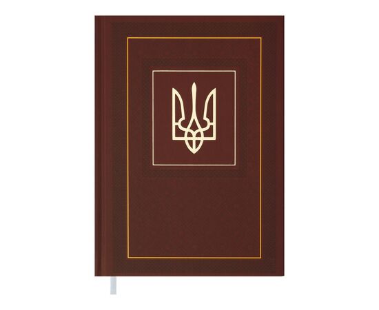 Еженедельник Buromax недатированный Nation A5 коричневый 288 страниц (BM.2006-25)