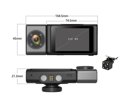 Видеорегистратор Aspiring Alibi 9 GPS, 3 Cameras, Speedcam (Aspiring Alibi 9 GPS, 3 Cameras, Speedcam), изображение 3 Видеорегистратор Aspiring Alibi 9 GPS, 3 Cameras, Speedcam (Aspiring Alibi 9 GPS, 3 Cameras, Speedcam), изображение 3