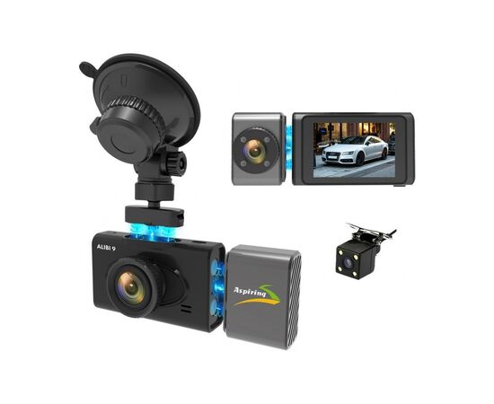 Видеорегистратор Aspiring Alibi 9 GPS, 3 Cameras, Speedcam (Aspiring Alibi 9 GPS, 3 Cameras, Speedcam), изображение 6 Видеорегистратор Aspiring Alibi 9 GPS, 3 Cameras, Speedcam (Aspiring Alibi 9 GPS, 3 Cameras, Speedcam), изображение 6