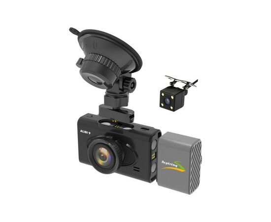 Відеореєстратор Aspiring Alibi 9 GPS, 3 Cameras, Speedcam (Aspiring Alibi 9 GPS, 3 Cameras, Speedcam)