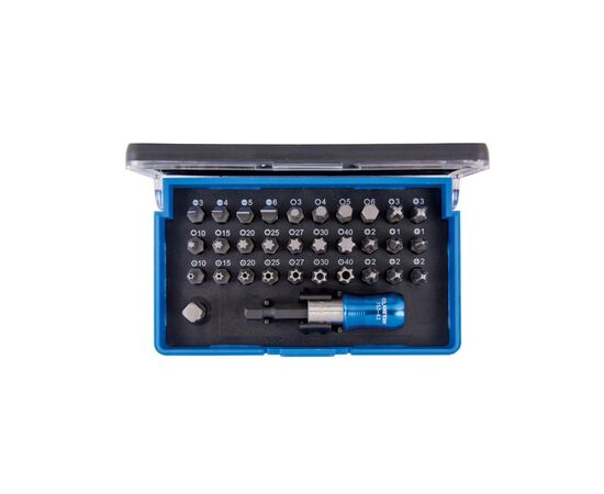 Набір біт KING TONY 1/4" TORX, HEX, PZ, PH, SLOT, 32 шт (1032CQ)