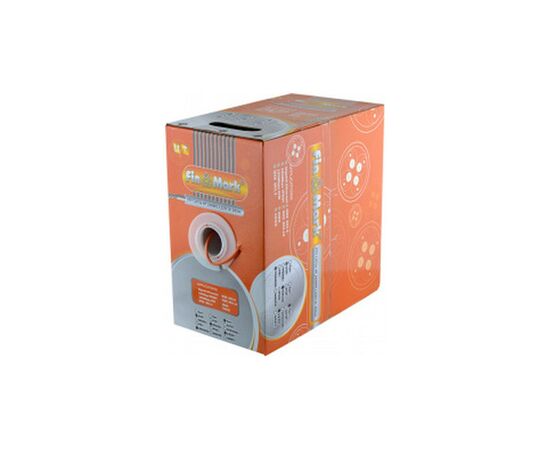 Кабель мережевий FinMark UTP 305м CAT5e 4P 24AWG LSZH Or Pull Box (259398), зображення 2 Кабель мережевий FinMark UTP 305м CAT5e 4P 24AWG LSZH Or Pull Box (259398), зображення 2