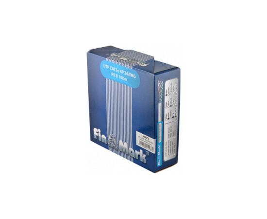Кабель мережевий FinMark UTP 100м CAT5e 4P 24AWG PE B Pull Box (269675), зображення 3 Кабель мережевий FinMark UTP 100м CAT5e 4P 24AWG PE B Pull Box (269675), зображення 3