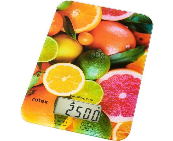 Весы кухонные Rotex RSK14-C citrus, изображение 2 Весы кухонные Rotex RSK14-C citrus, изображение 2