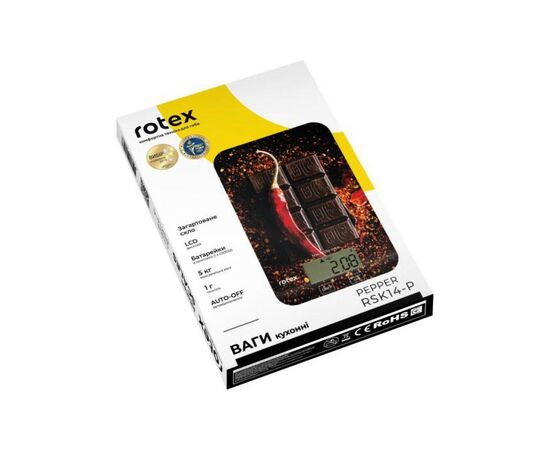 Весы кухонные Rotex RSK14-P pepper, изображение 5 Весы кухонные Rotex RSK14-P pepper, изображение 5