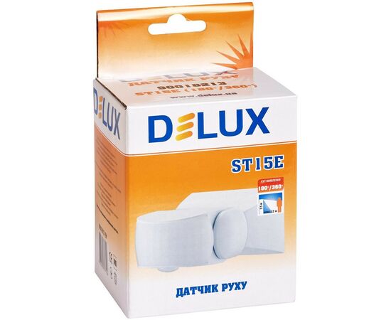 Датчик руху Delux ST15E (90018213), зображення 4 Датчик руху Delux ST15E (90018213), зображення 4