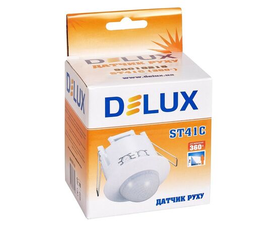 Датчик движения Delux ST41C (90018215), изображение 2 Датчик движения Delux ST41C (90018215), изображение 2