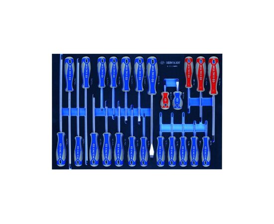 Набор инструментов KING TONY для тележки 259 шт. в ложементе (934-018MRVD), изображение 7 Набор инструментов KING TONY для тележки 259 шт. в ложементе (934-018MRVD), изображение 7