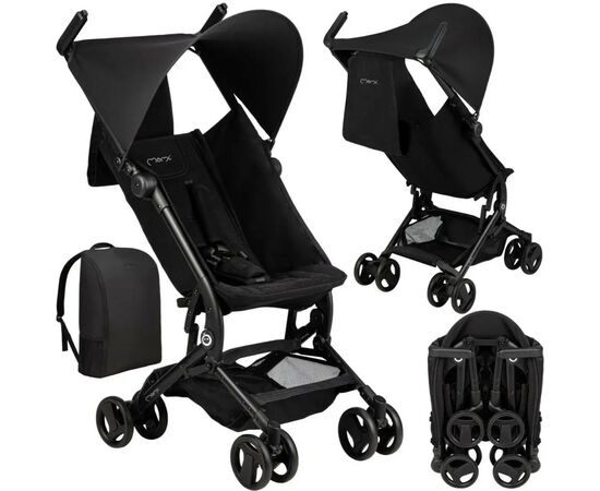 Коляска MoMi Grace Black (WOSP00033), изображение 10 Коляска MoMi Grace Black (WOSP00033), изображение 10