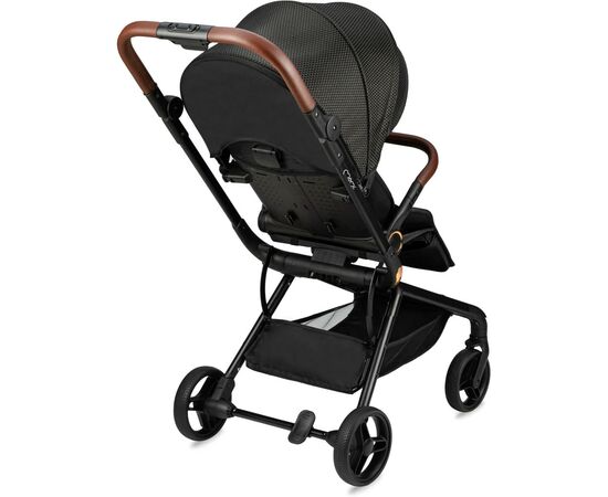 Коляска MoMi Adelle, черная с золотом (WOSP00034), изображение 6 Коляска MoMi Adelle, черная с золотом (WOSP00034), изображение 6