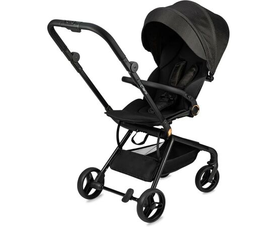 Коляска MoMi Adelle, черный с красным (WOSP00035), изображение 5 Коляска MoMi Adelle, черный с красным (WOSP00035), изображение 5