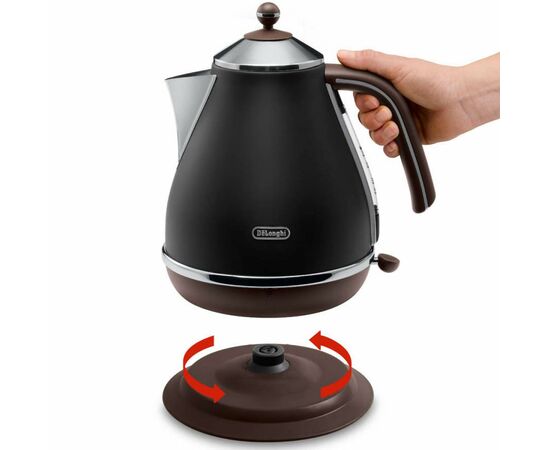 Электрочайник DeLonghi KBOV 2001.BK (KBOV2001.BK), изображение 2 Электрочайник DeLonghi KBOV 2001.BK (KBOV2001.BK), изображение 2