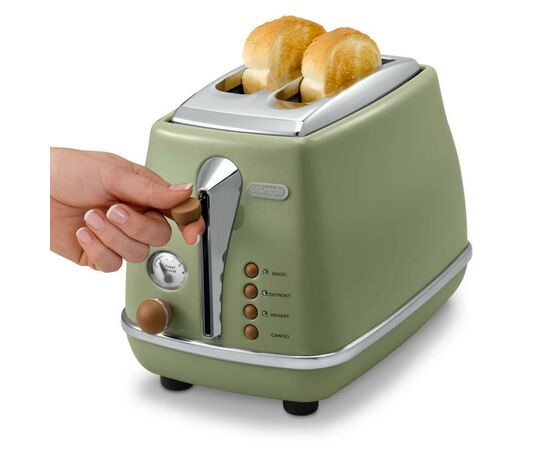 Тостер DeLonghi CTOV 2103.GR (CTOV2103.GR), изображение 3 Тостер DeLonghi CTOV 2103.GR (CTOV2103.GR), изображение 3