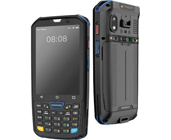 Термінал збору даних Mindeo M40 2D 3/32G/26key/4G/WiFi/BT/GPS/NFC/5100mAh/Android (M40E33250050CN), зображення 2 Термінал збору даних Mindeo M40 2D 3/32G/26key/4G/WiFi/BT/GPS/NFC/5100mAh/Android (M40E33250050CN), зображення 2
