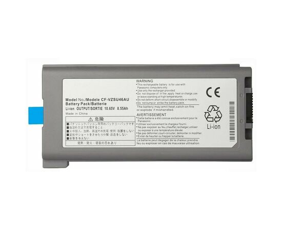 Аккумулятор для ноутбука Panasonic ToughBook CF-30 CF-VZSU46, 8550mAh (87Wh), 9cell, 10.65V, Li-ion AlSoft (A47861)