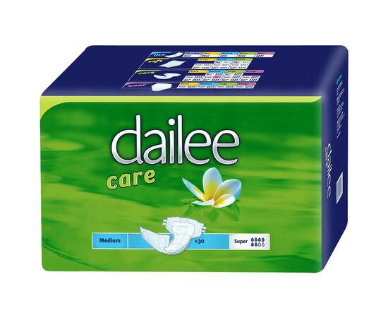 Подгузники для взрослых Dailee Super Medium 30 шт (8595611621826)