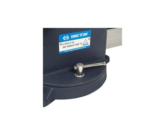Тиски KING TONY слесарные стальные 8" (9TZ11-08), изображение 3 Тиски KING TONY слесарные стальные 8" (9TZ11-08), изображение 3